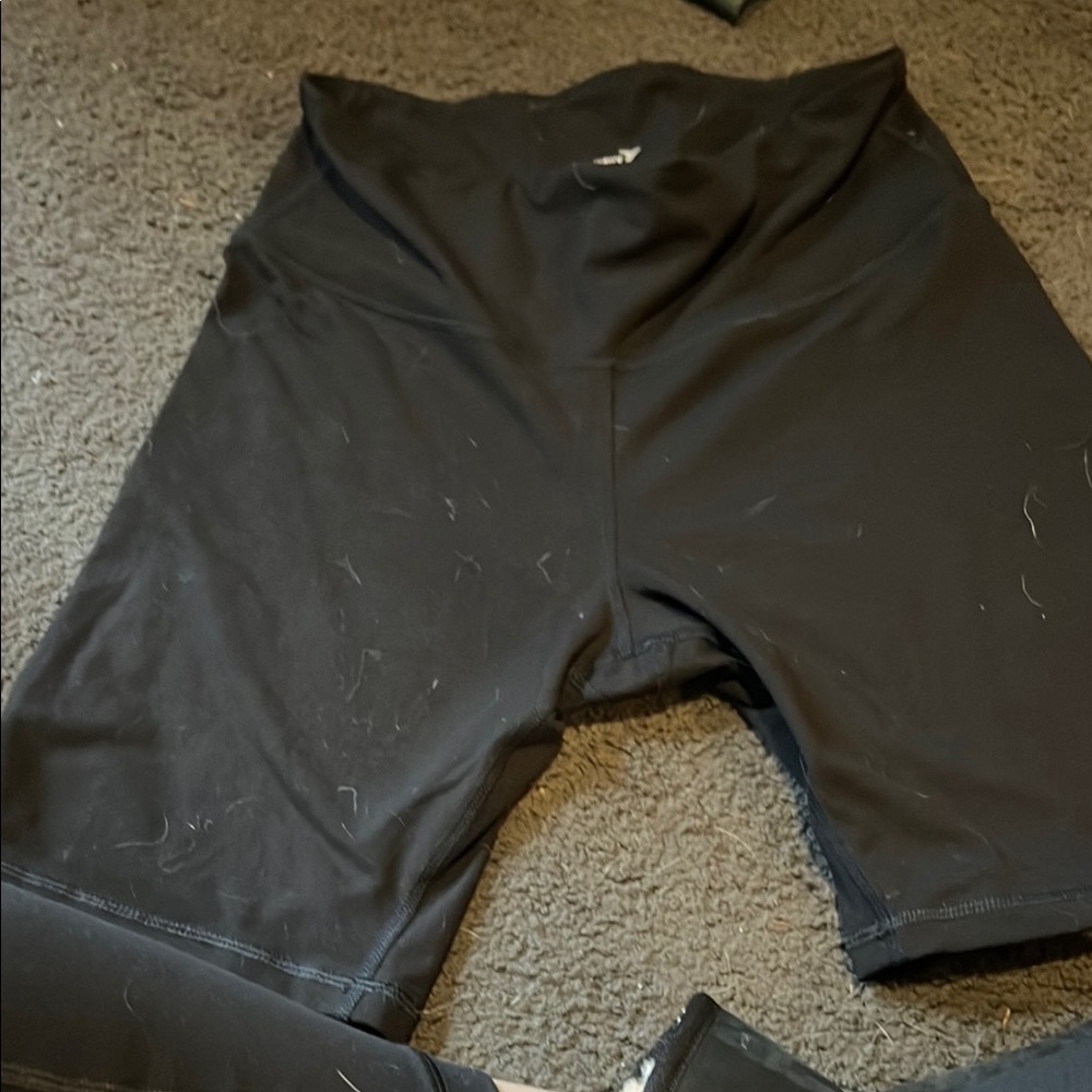 Black Biker Shorts